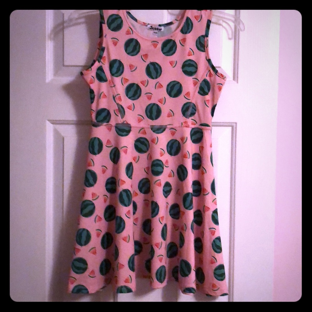 Watermelon print dress
